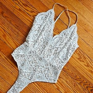 NWT windsor lace bodysuit